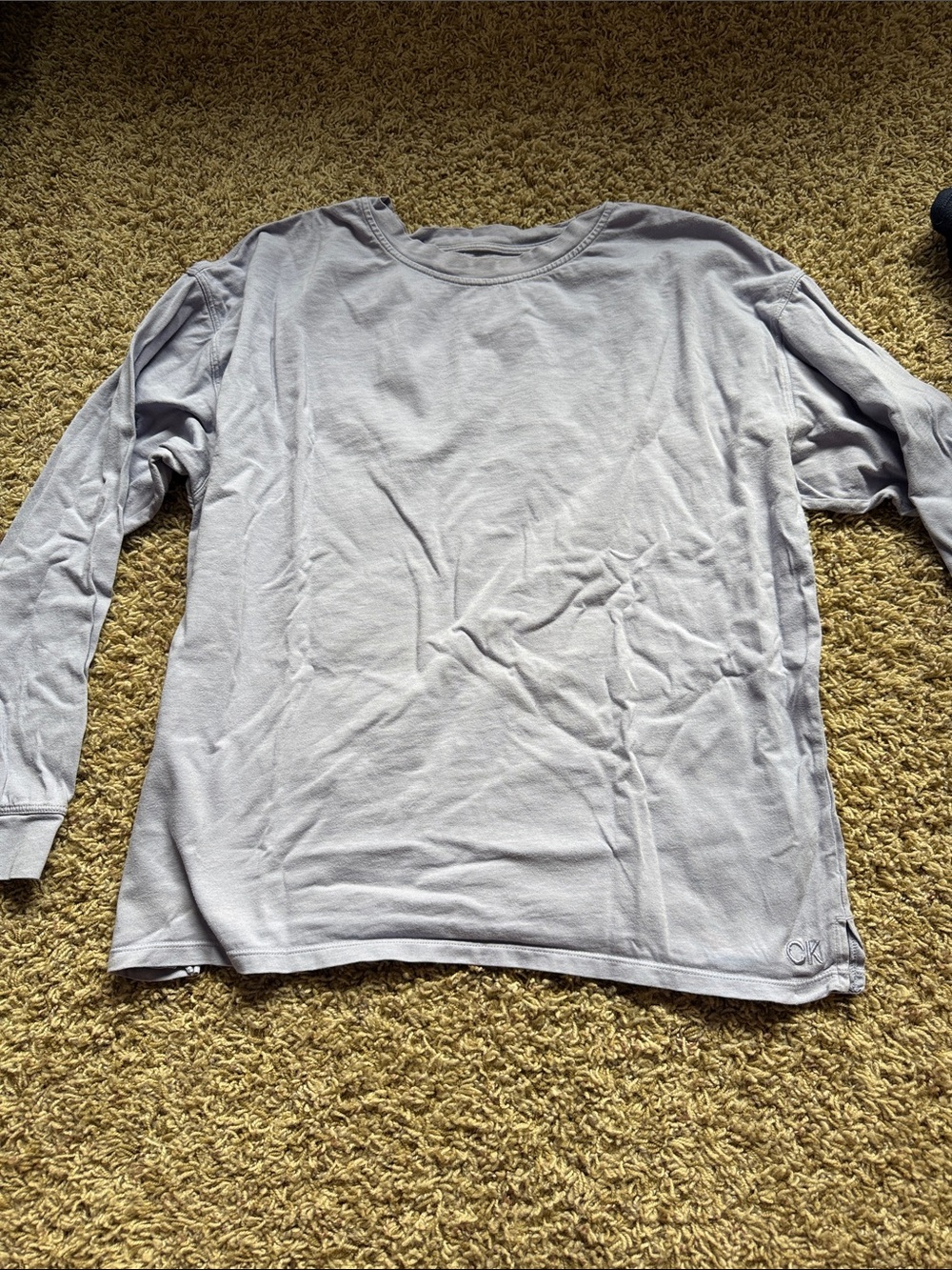 Calvin Klein Performance Lavender Long-Sleeve Women’s Tee